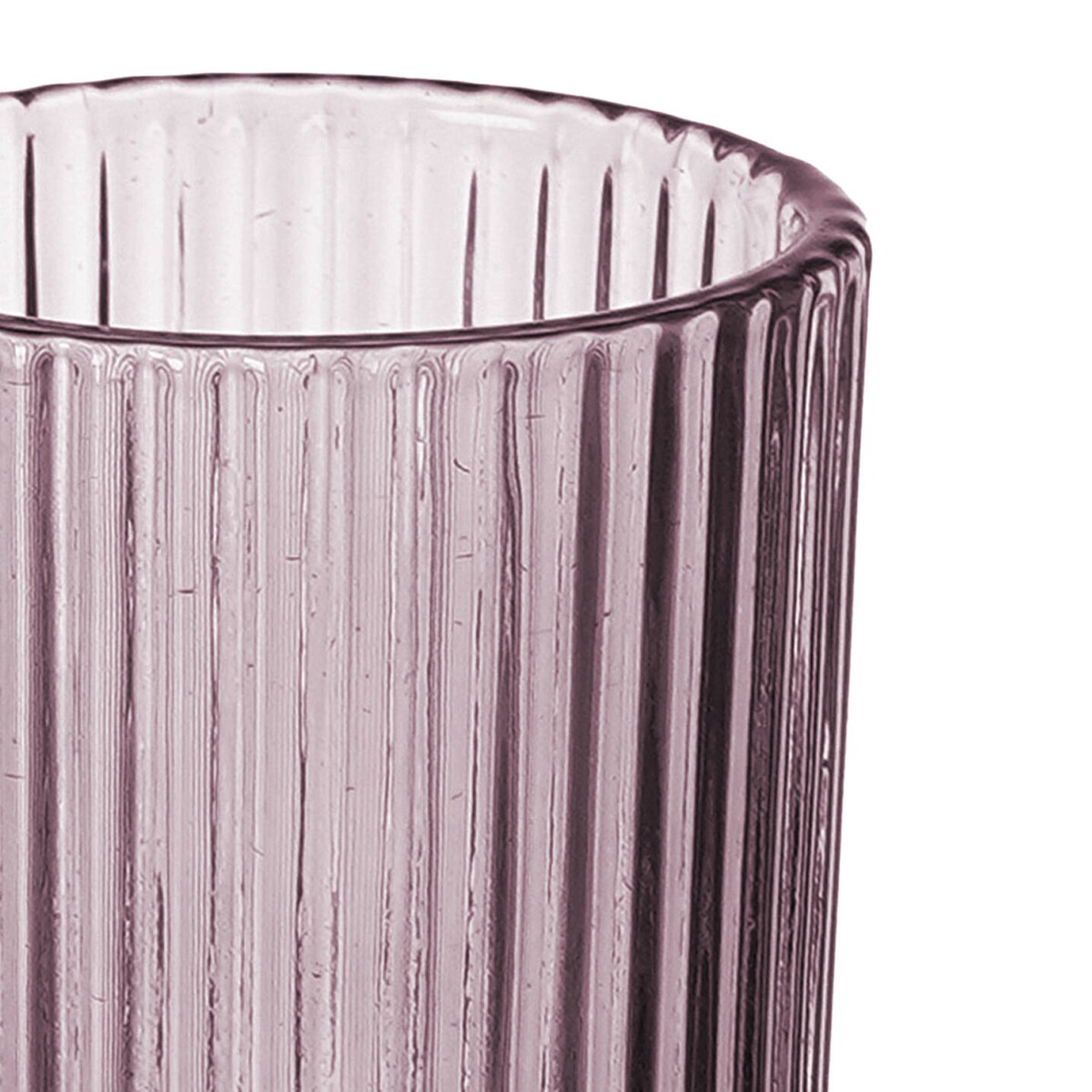 Kieliszki do szampana LINES z ryflowanego szkła, zestaw 6 sztuk, 160 ml