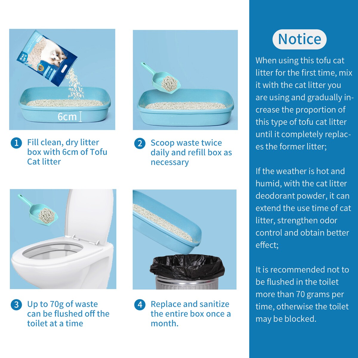 żwirek dla kota naturalny biodegradowalny niepylący 2kg 3,8l