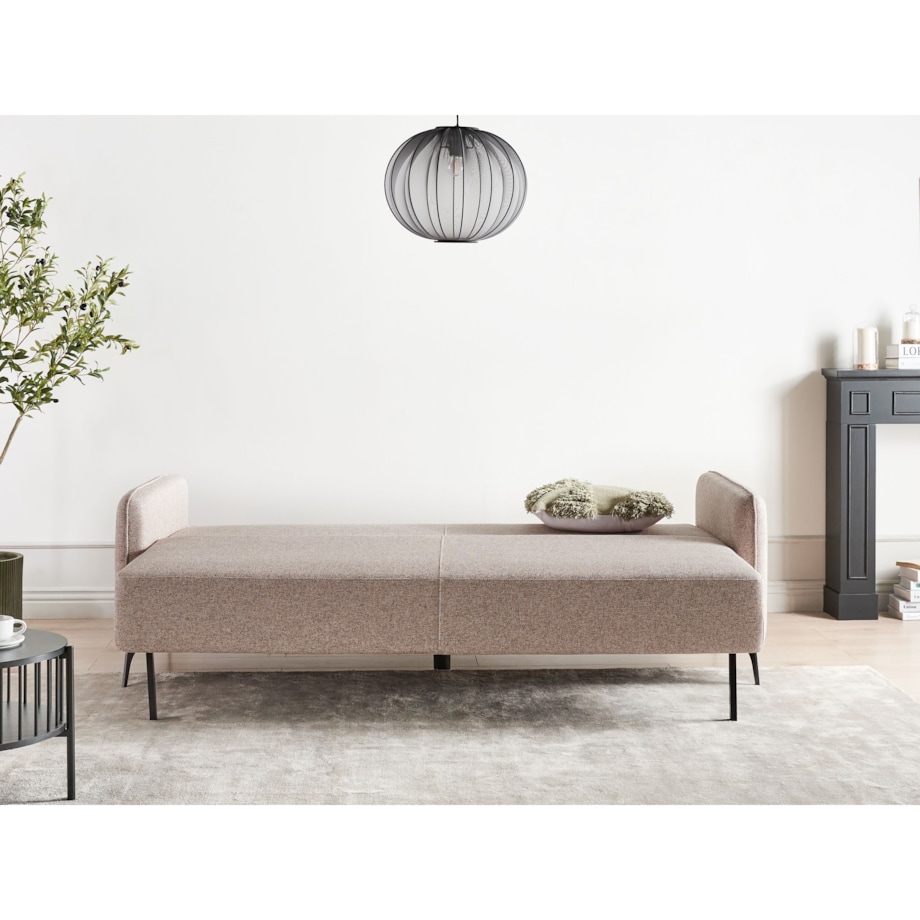 Sofa rozkładana HEMING Jasnobrązowy