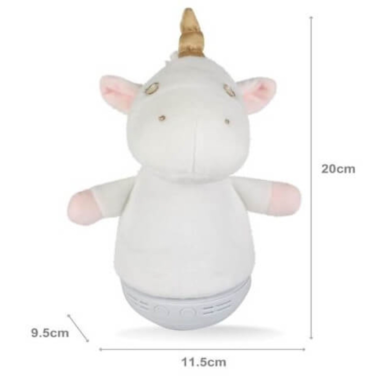 Stołowa lampka jednorożec Dolly 77500/01/31 Lucide LED RGB 4,5W różowa biała