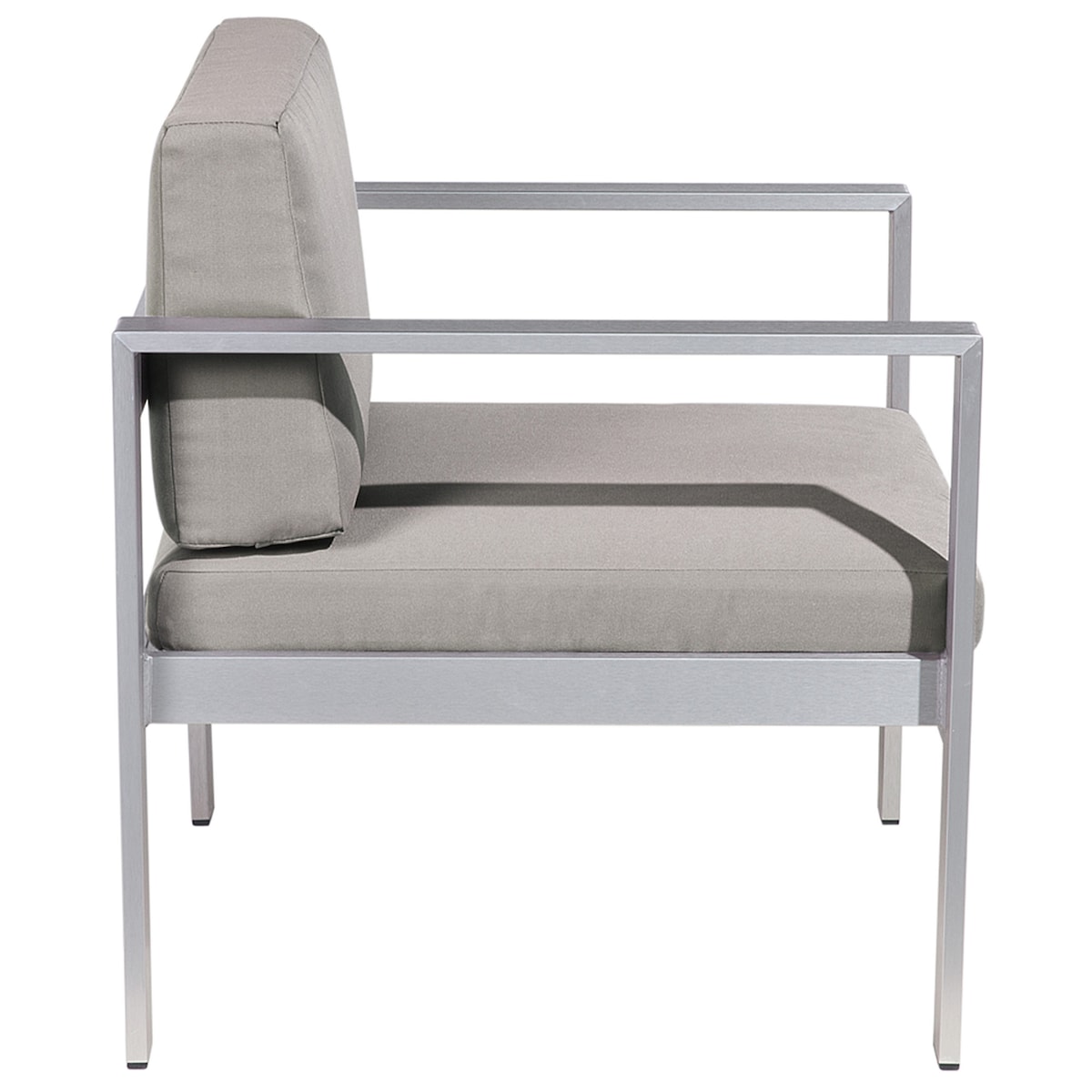 Fotel ogrodowy SALERNO Metal Ciemnoszary