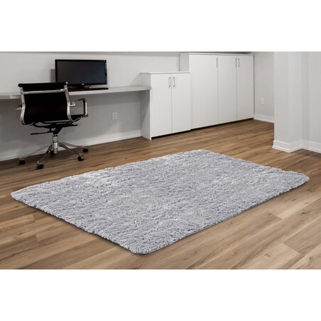 Dywan Shaggy Futrzany Pluszowy Antypoślizgowy Do Salonu Pokoju 160X220 Cm