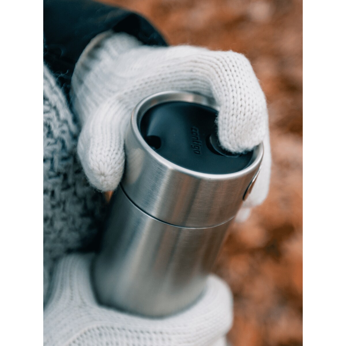 Kubek termiczny Contigo Luxe 360ml - Stainless Steel