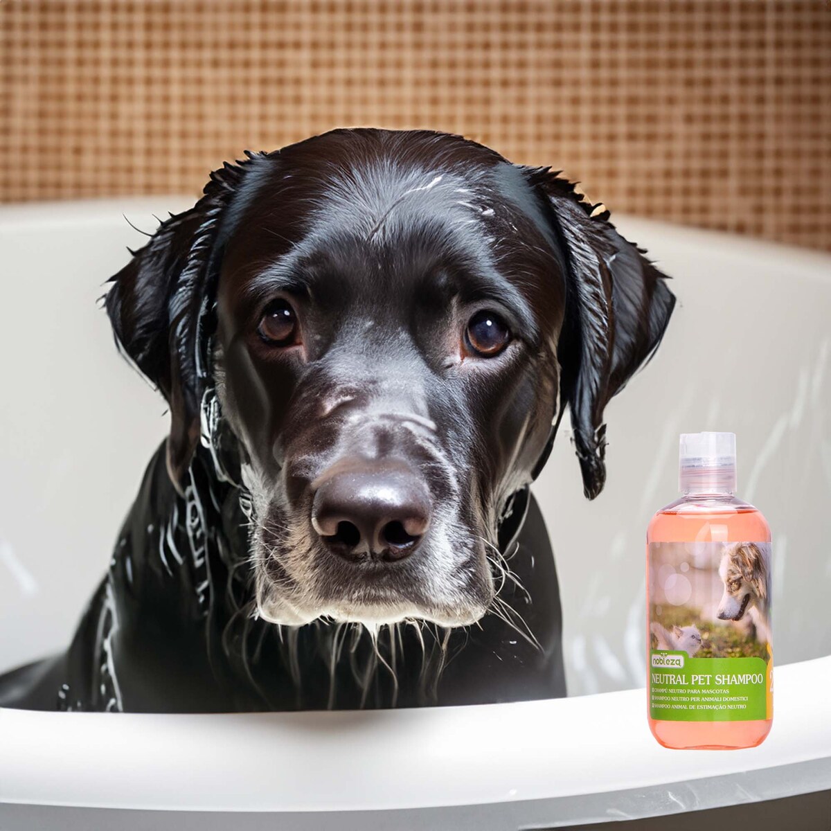 Szampon Dla Psa Kota Zwierząt Naturalny Niedrażniący Pielęgnujący 250 Ml