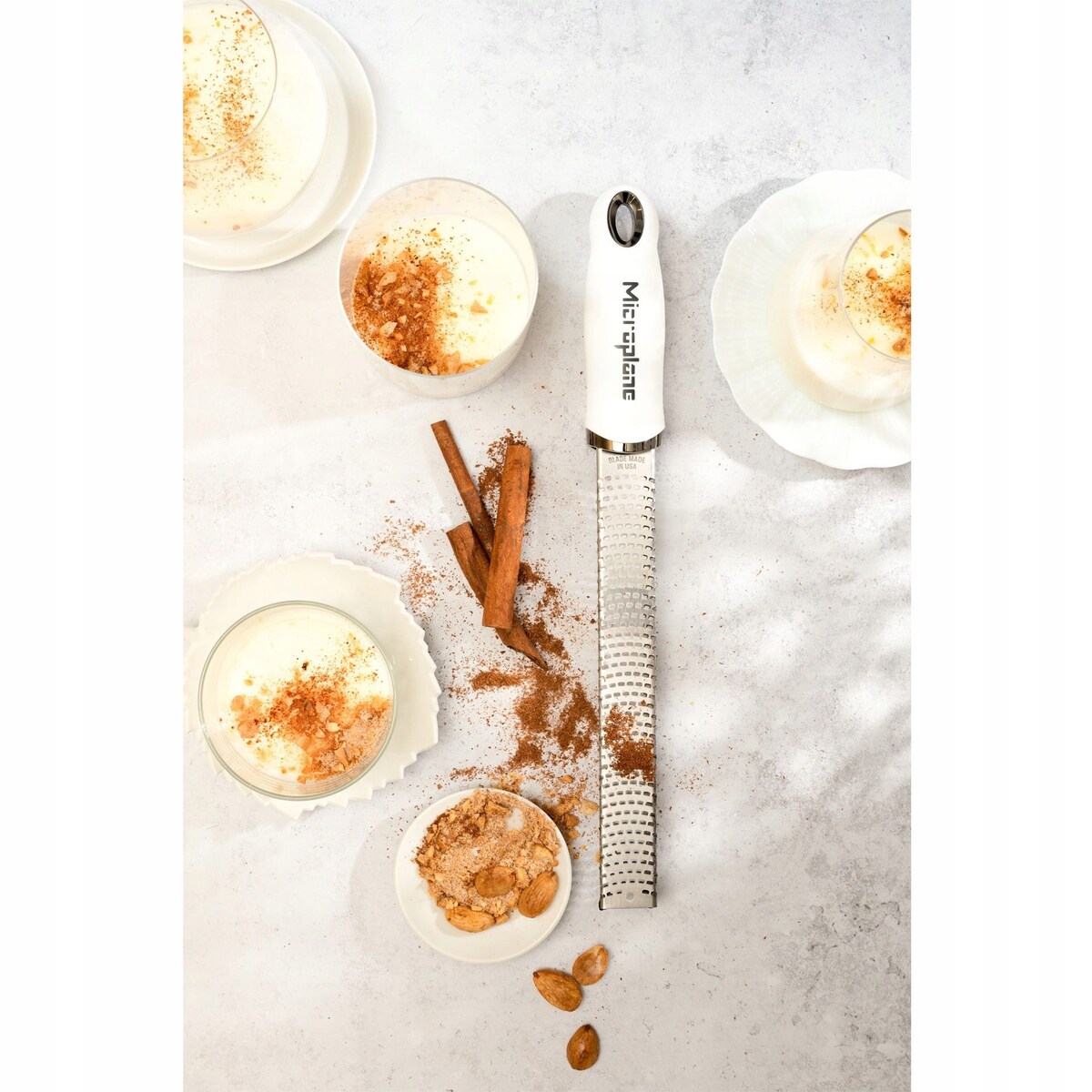 TARKA do Sera Czekolady Cytrusów Warzyw Zester Biała Microplane