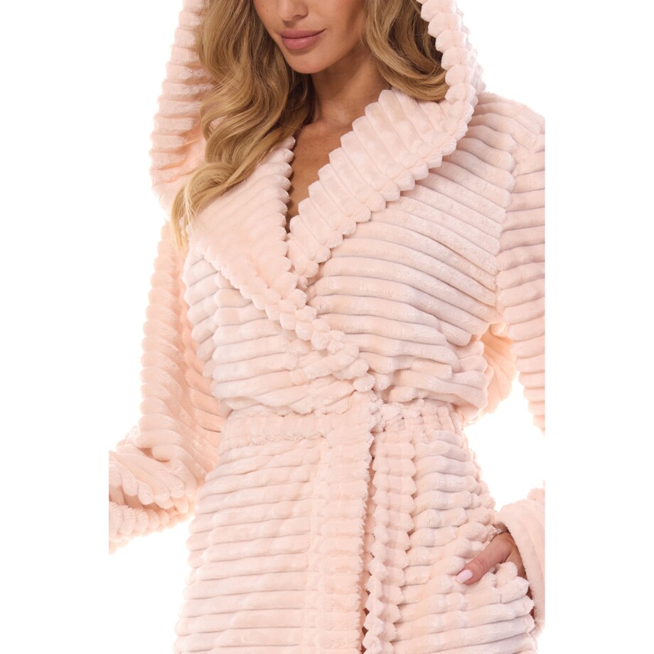 Szlafrok 2416 Robin Morelowy Morelowy, XL