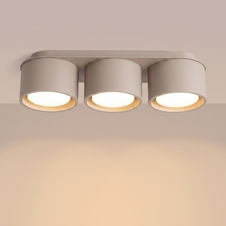 Plafon MODO 3 taupe Gx53