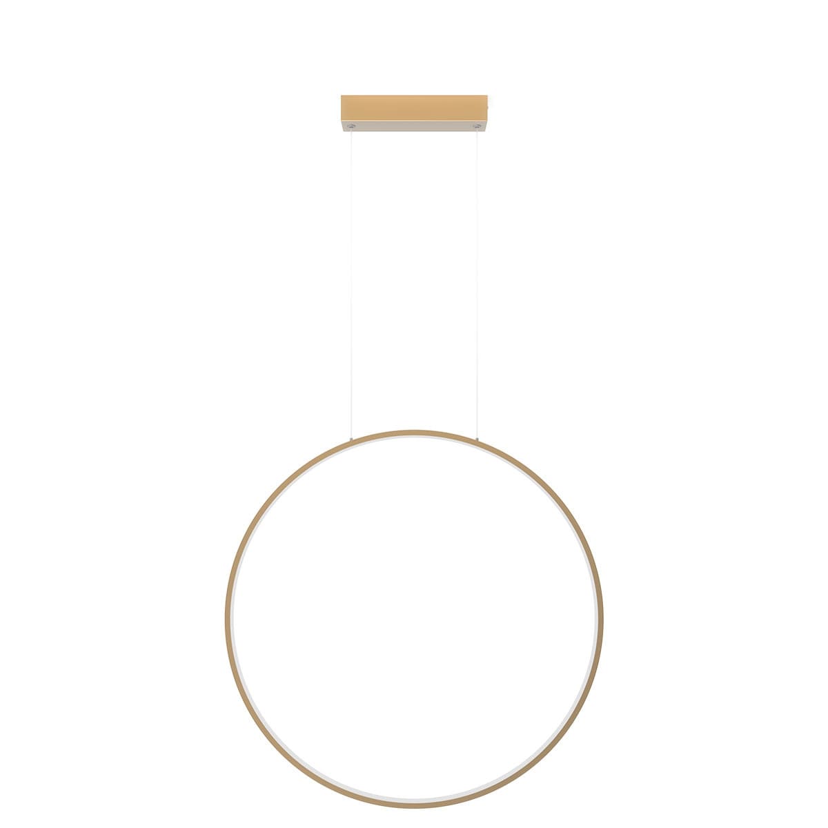 Lampa sufitowa wisząca Light Prestige Mirror złoty LED CCT 3000K/4000K/6000K (regulowana) 1 szt.