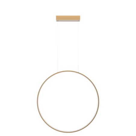 Lampa sufitowa wisząca Light Prestige Mirror złoty LED CCT 3000K/4000K/6000K (regulowana) 1 szt.