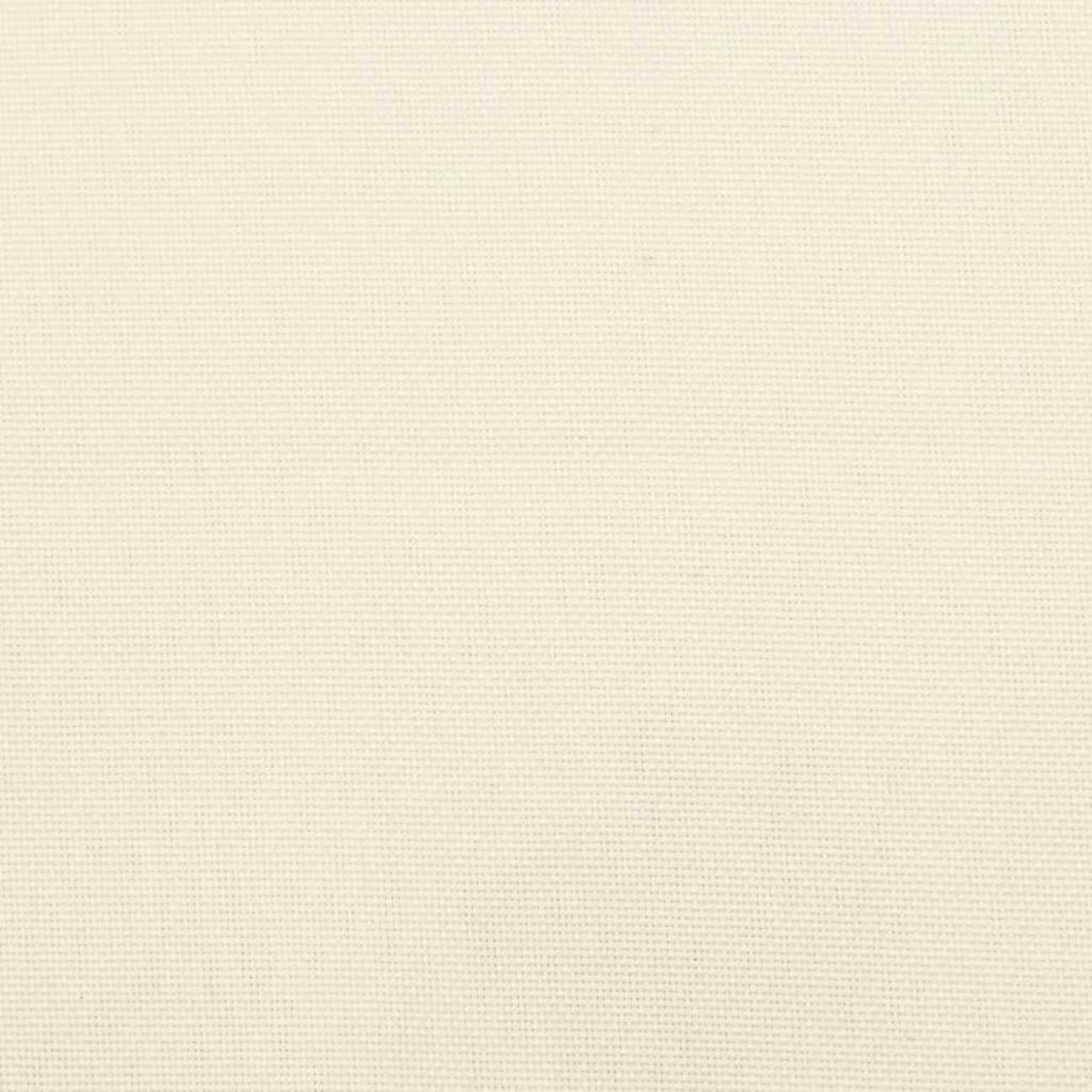 vidaXL Poduszka na ławkę ogrodową, kremowa, 120x(50+50)x7 cm