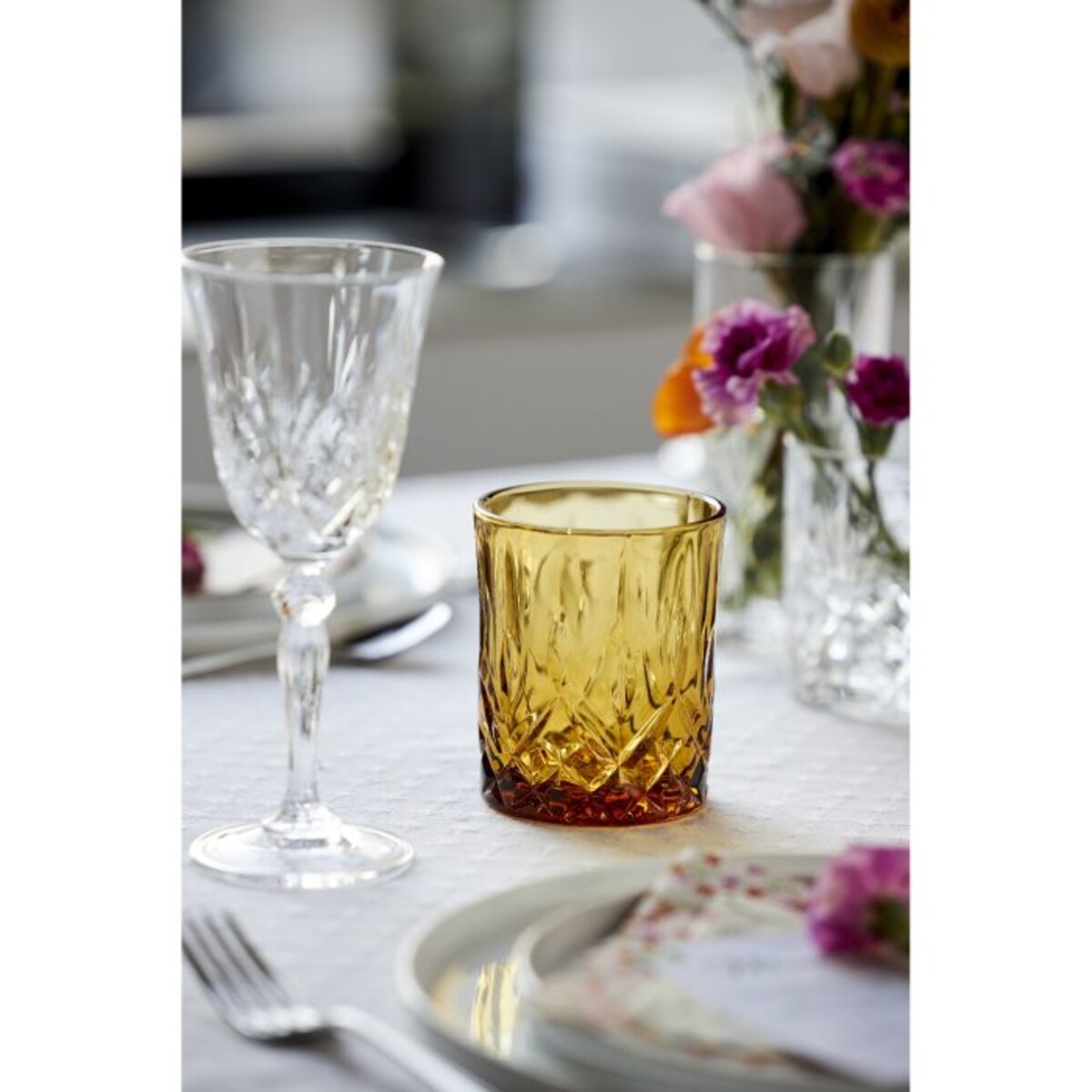 Kieliszki do białego wina z kryształowego szkła Melodia 210 ml  4 sztuki 916099