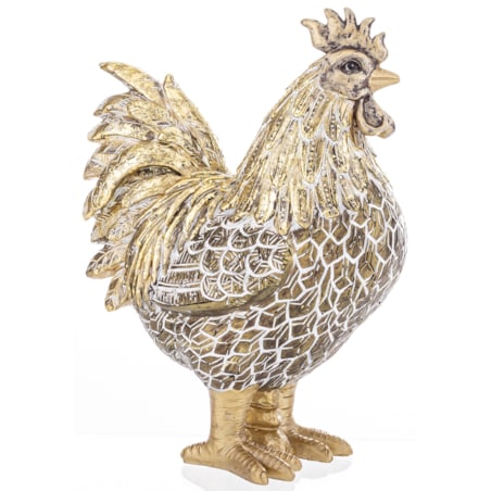 Dekoracja - kogut 26,5x20x11 cm CAZZO dropiaty