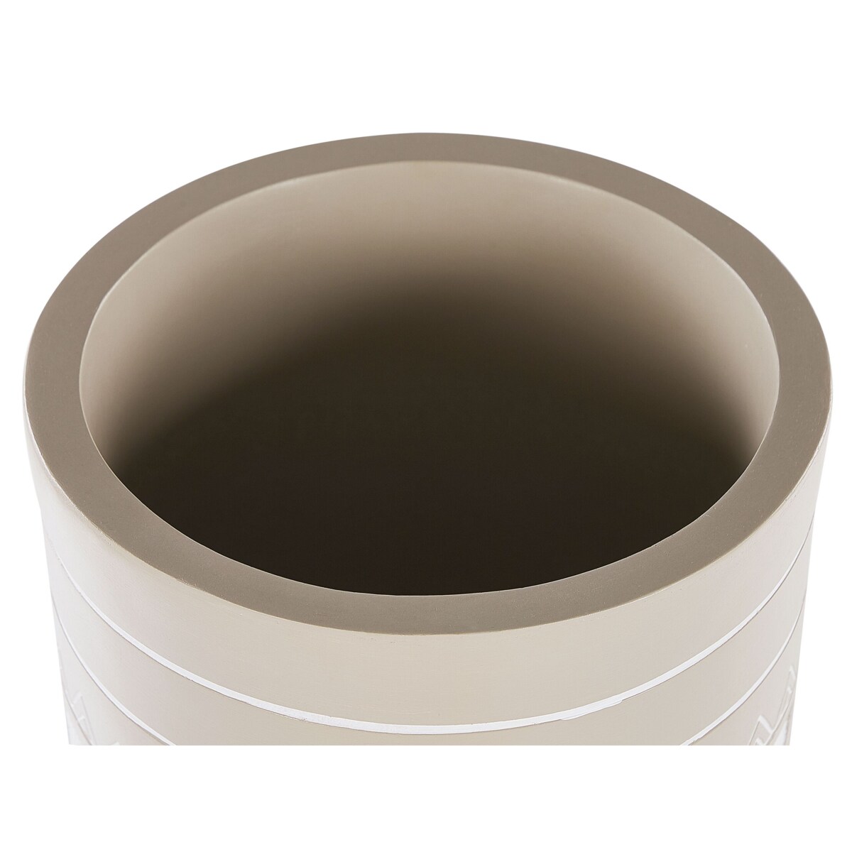 Doniczka na stojaku 30 x 30 x 55 cm beżowy MILINA