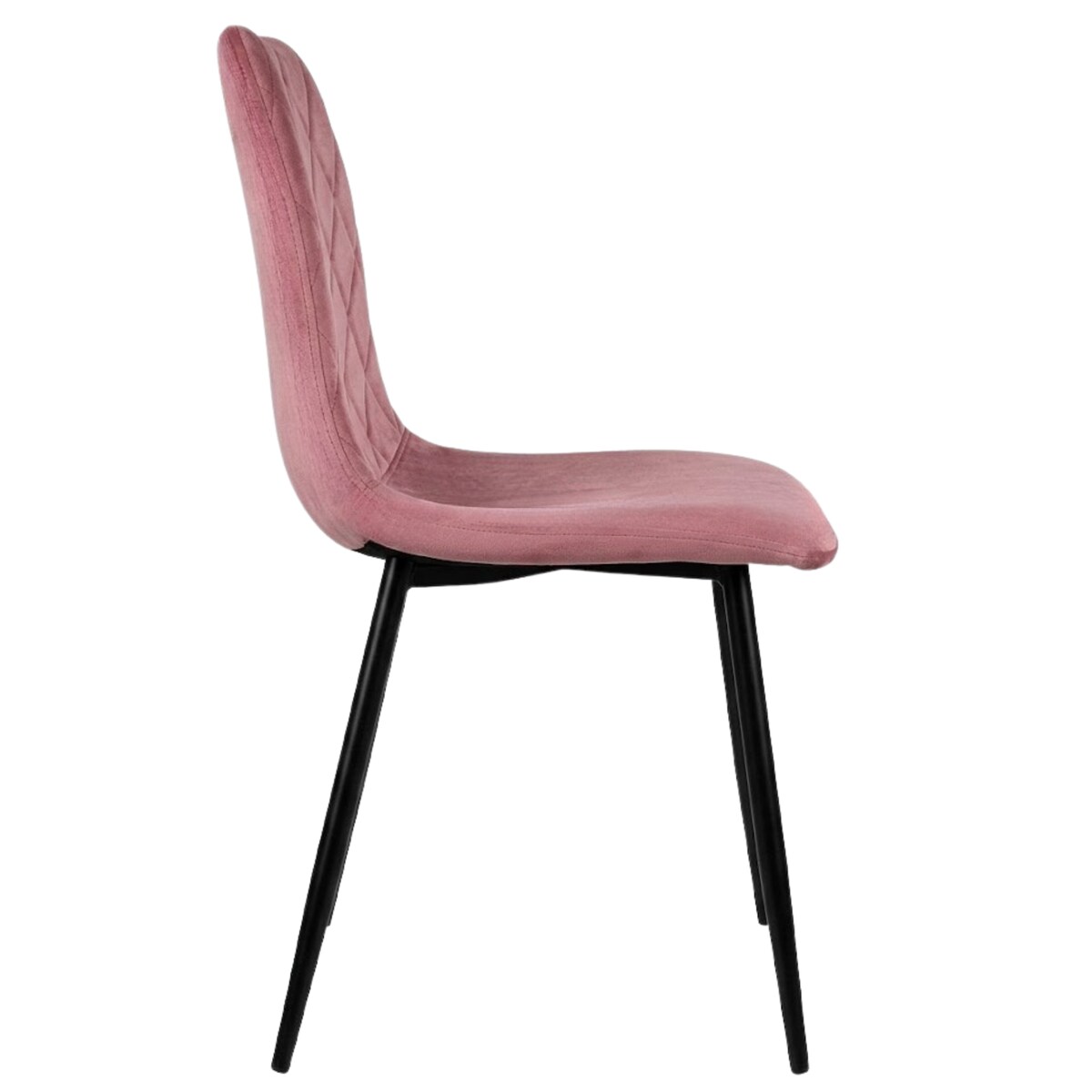 Krzesło tapicerowane pikowane wygodne nowoczesne do kuchni jadalni