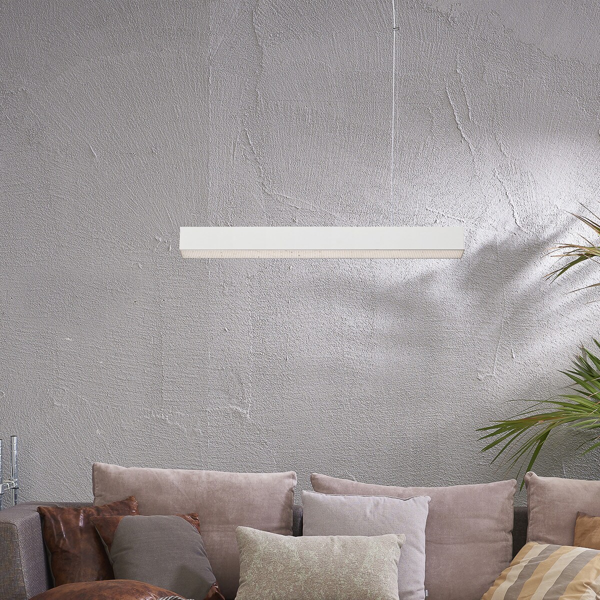 Lampa sufitowa wisząca Light Prestige Mira biały LED 2700K-6500K (SMART) 1 szt.