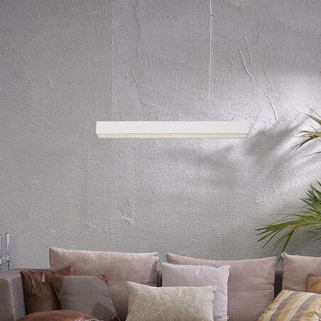 Lampa sufitowa wisząca Light Prestige Mira biały LED 2700K-6500K (SMART) 1 szt.