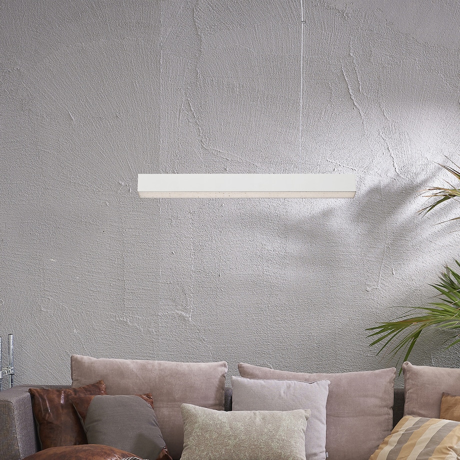 Lampa sufitowa wisząca Light Prestige Mira biały LED 2700K-6500K (SMART) 1 szt.