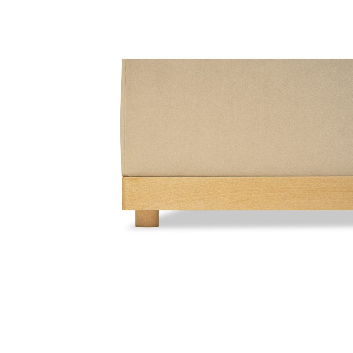 Łóżko Japandi (160X200) w tkaninie Tierra 02