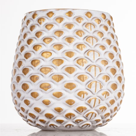 Wazon szklany 12,5x11x11 cm MANZELLI
