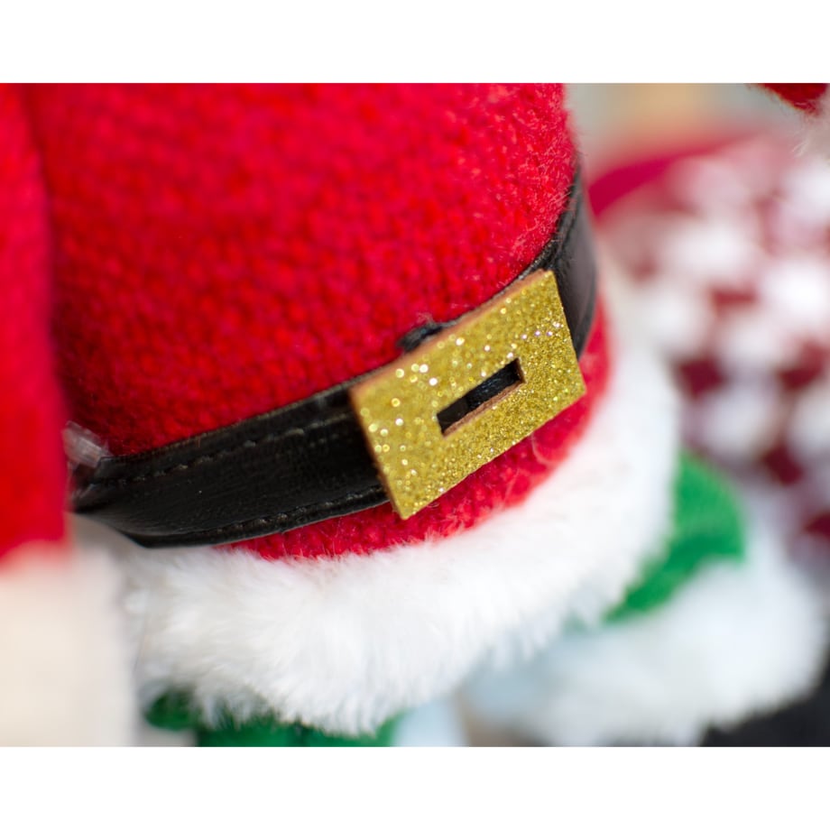 SKRZAT grający TAŃCZĄCY krasnal świąteczny PIOSENKI Mikołaj gnom JUMIhome