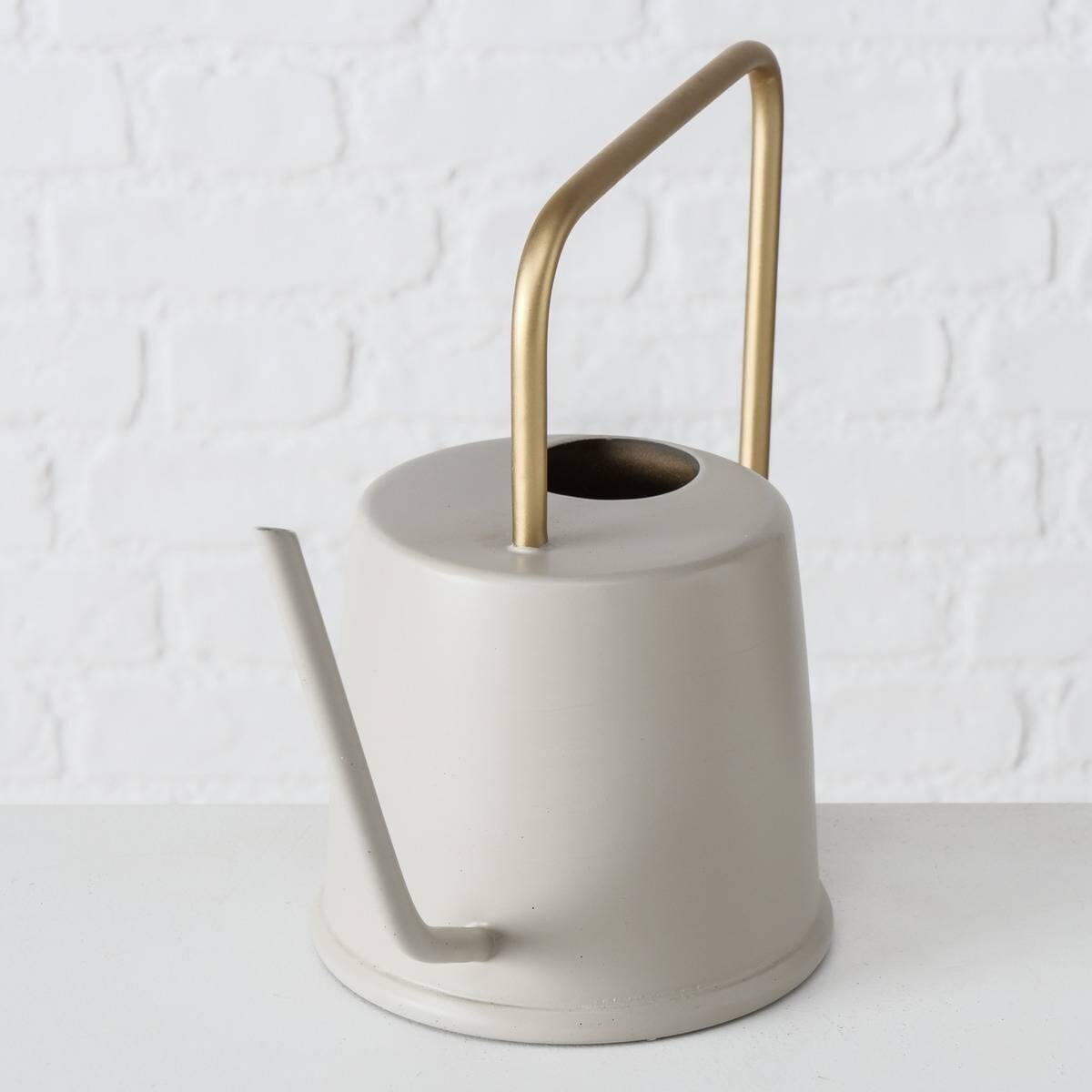 Metalowa konewka Jaryn, emaliowana, 23 cm