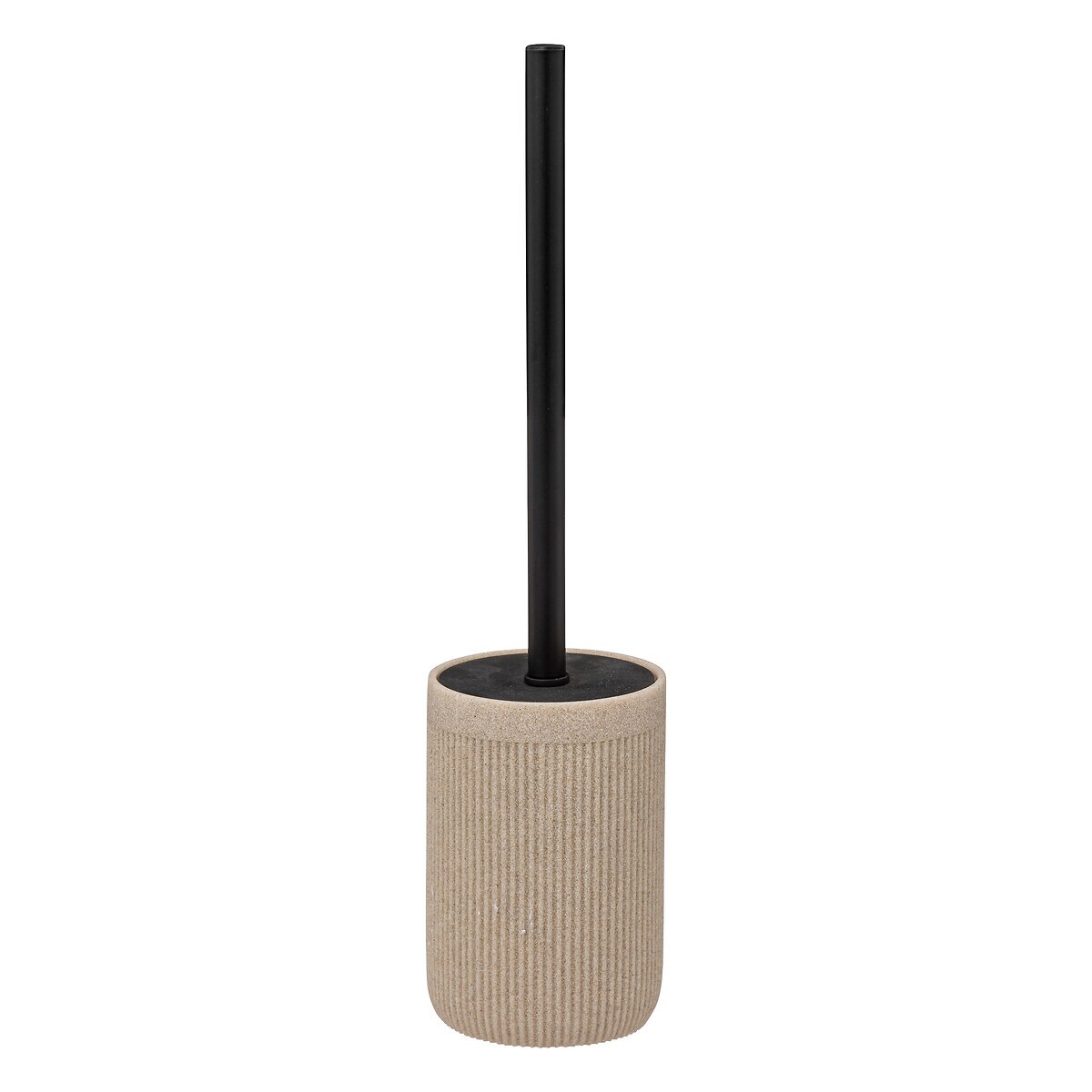Szczotka do wc ONYX, wys. 40,2 cm, kolor beżowy, tworzywo sztuczne