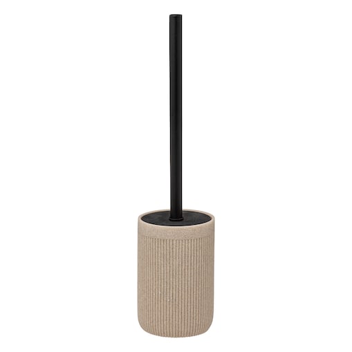 Szczotka do wc ONYX, wys. 40,2 cm, kolor beżowy, tworzywo sztuczne