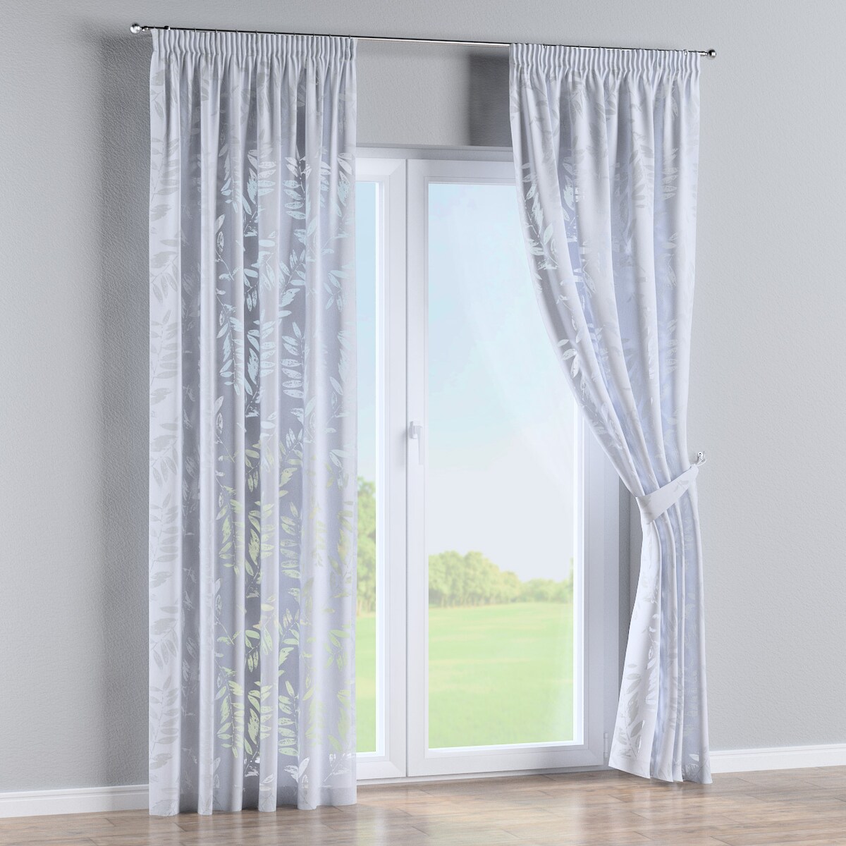 Zasłona na taśmie marszczącej 1 szt. 130x245 biały