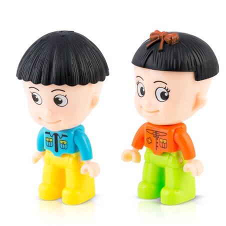 Klocki magnetyczne 3d edukacyjne dla dzieci Ricokids