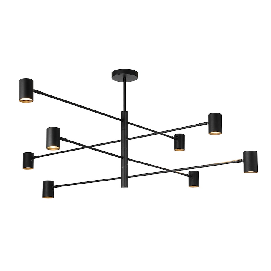 Lampa wisząca Light Prestige Snow czarny 8 x GU10 1 szt.