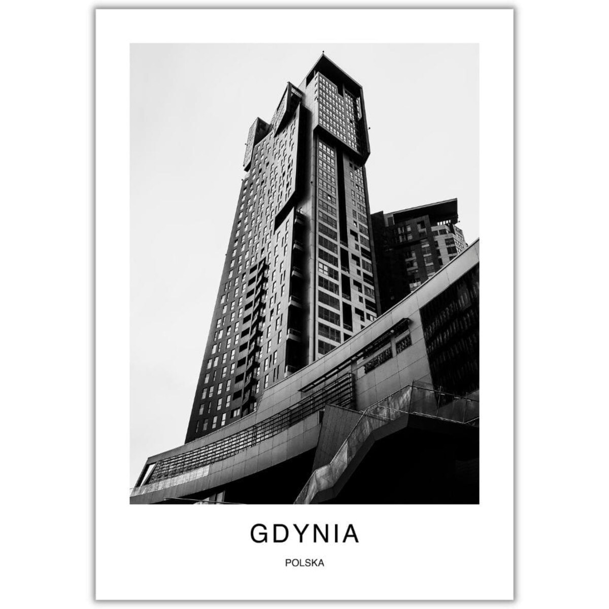 plakat gdynia 30x40 cm