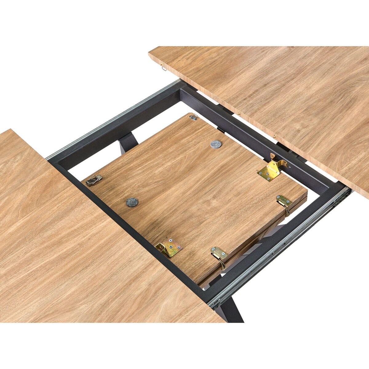 Stół do jadalni rozkładany MACQUARIE Brązowy 140/180 cm 90 cm