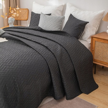 Narzuta na Łóżko Pikowana Dwustronna Kapa Koc Pled Dash 140 x 200