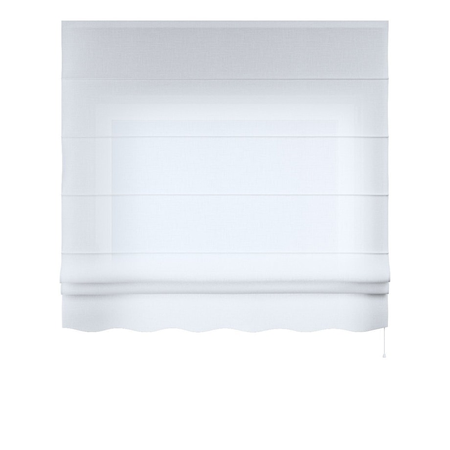 Roleta rzymska Florencja 160x170 prześwitująca, biała