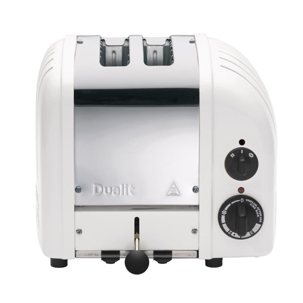Toster na 2 kromki biały Classic, Dualit
