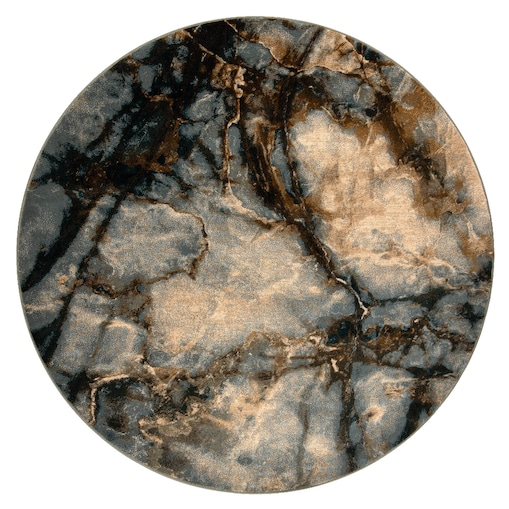 Dywan wełniany OMEGA ELIAN koło Marmur iron koło 200 cm