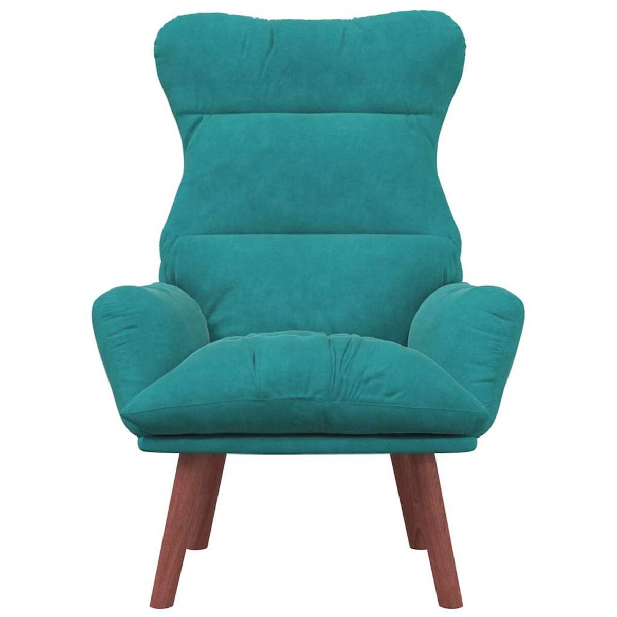 vidaXL Fotel relaksacyjny Turkusowy 69 x 74 x 93 cm Aksamit