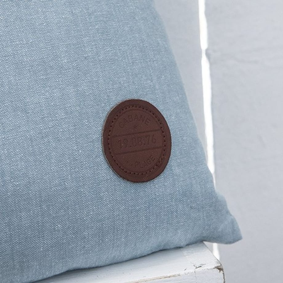 Poduszka dekoracyjna ESCALE, bawełna, 40 x 40 cm