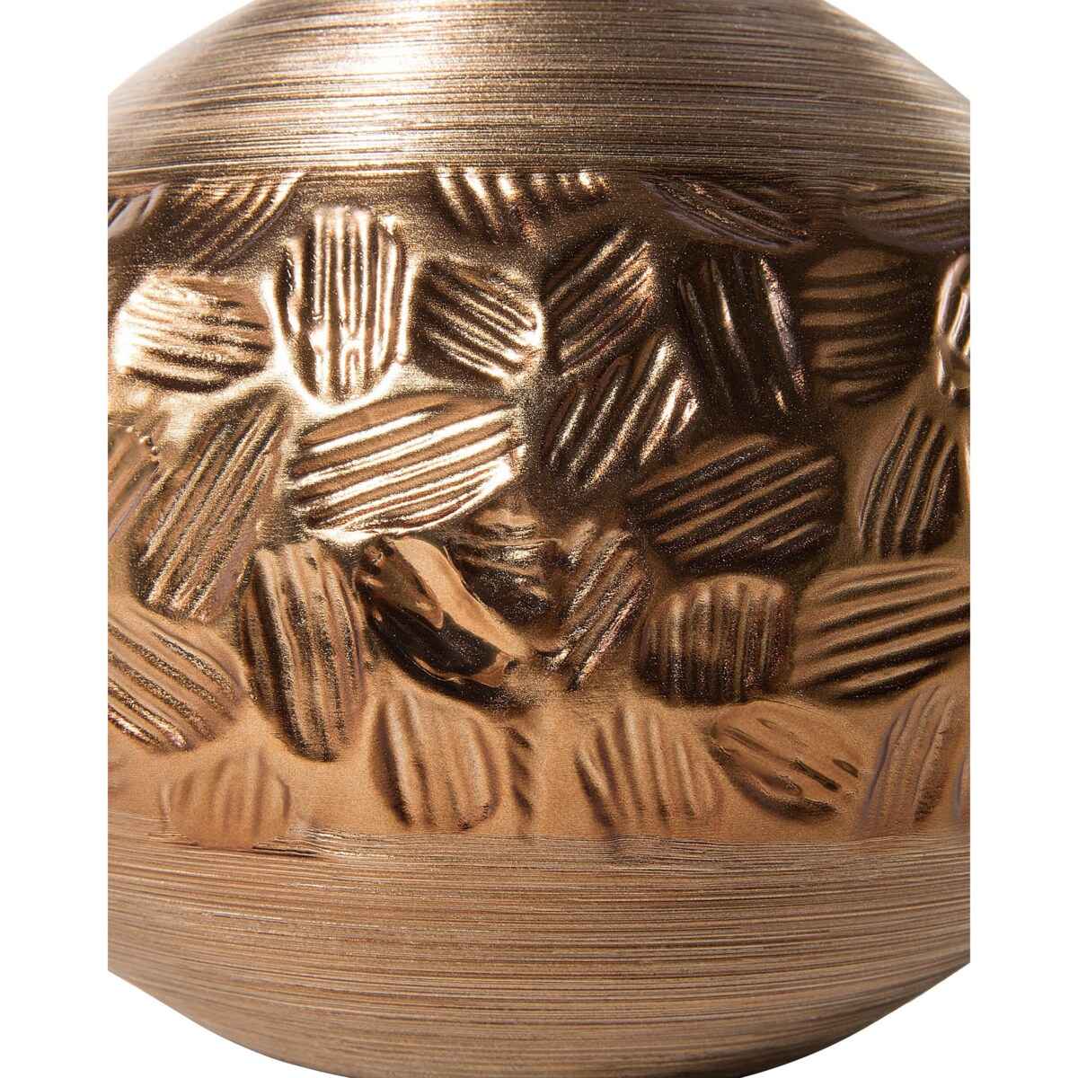 Lampka nocna porcelanowa brązowa YAKIMA