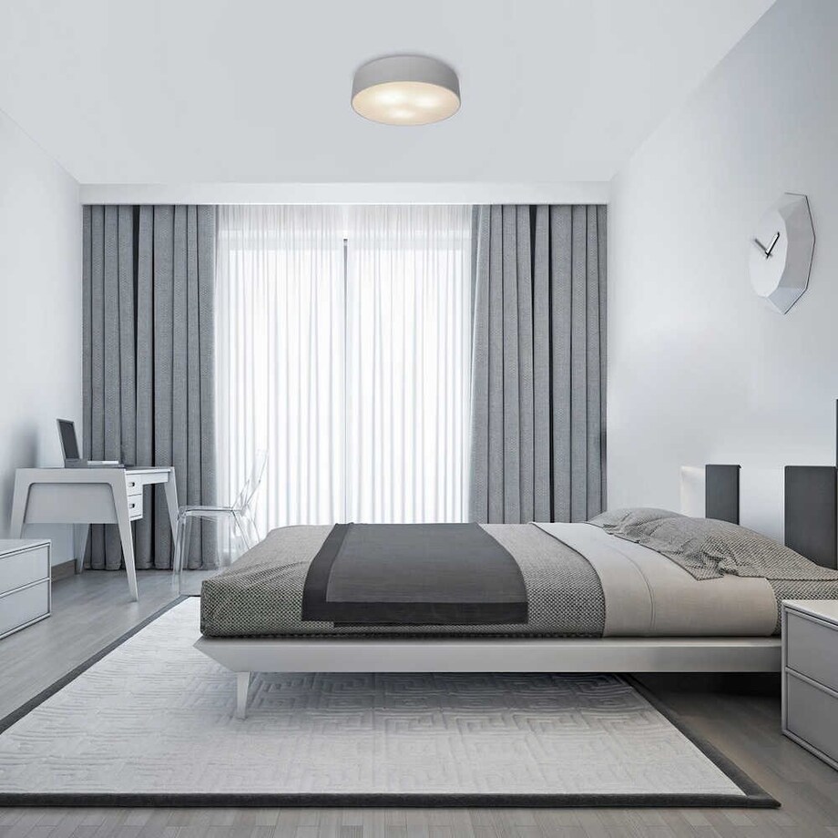 Nowoczesna LAMPA sufitowa RENATA 5083 Rabalux metalowy plafon do biura biały