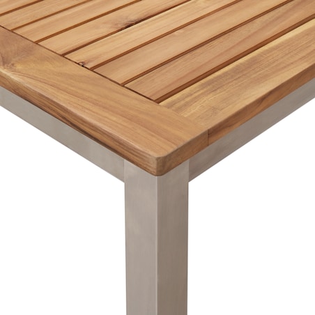 vidaXL Stół na zewnątrz 180x90x75 cm z litego drewna tekowego
