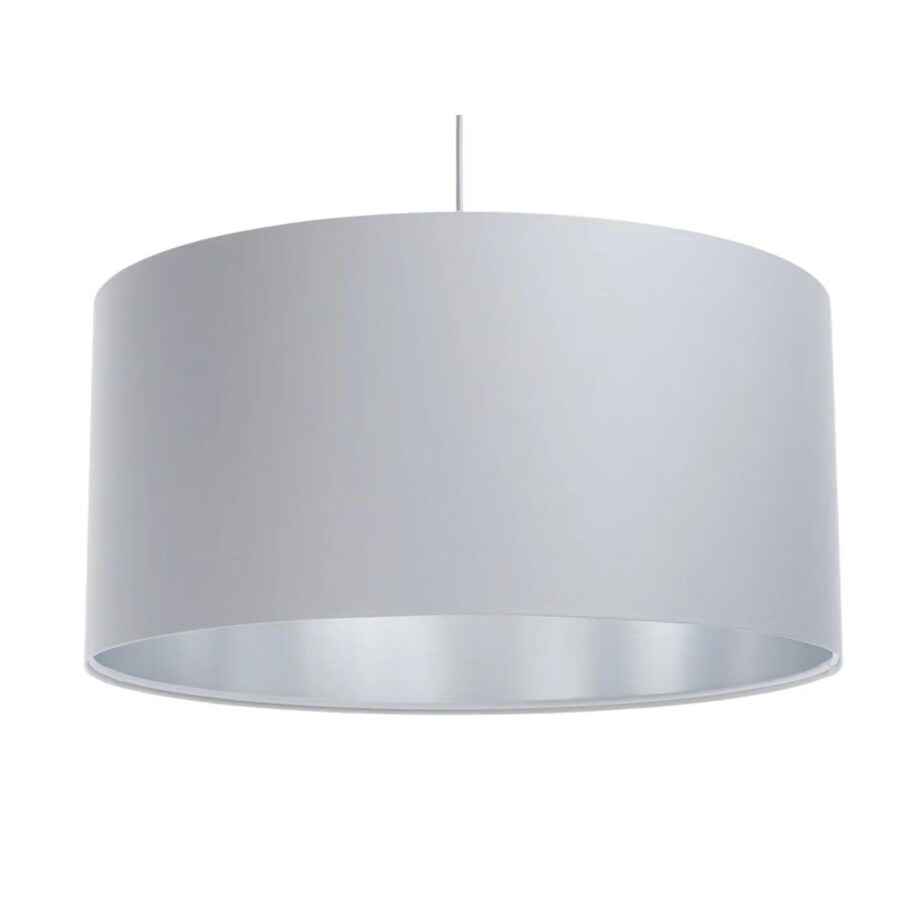 Lampa wisząca MODERN 60 szara/srebrne lustro