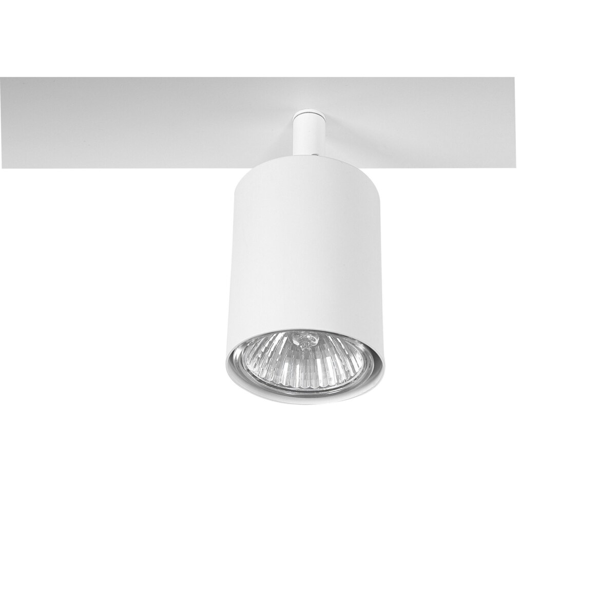 Lampa sufitowa 4-punktowa metalowa biała TIGRIS