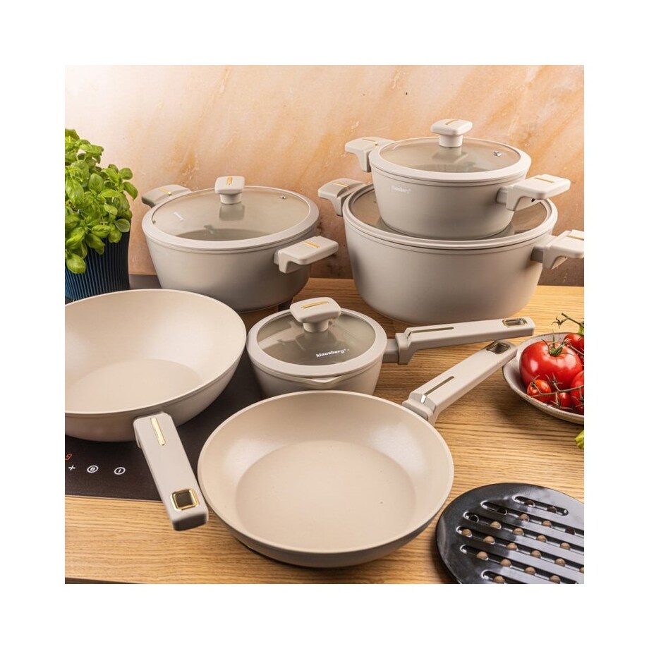 Klausberg zestaw 12 elementowy garnków 63914