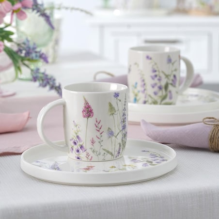 VILLA ITALIA Kubek porcelanowy 350 ml VIOLA