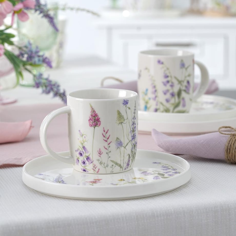 VILLA ITALIA Kubek porcelanowy 350 ml VIOLA