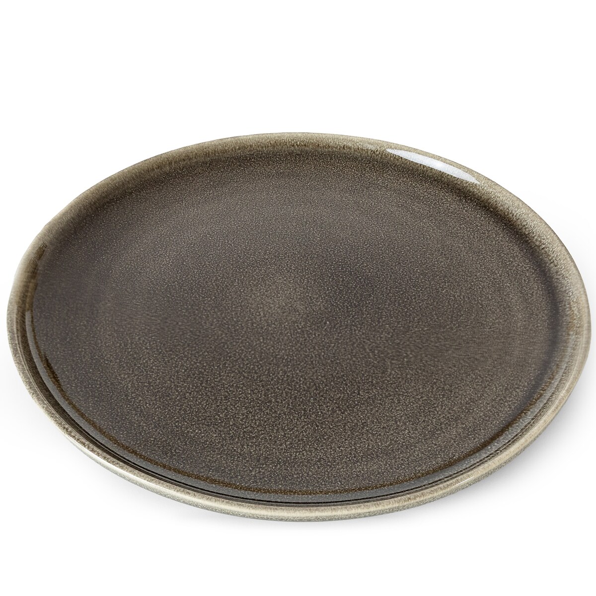 EDA Talerz obiadowy 6 szt., brązowy/szary/beżowy