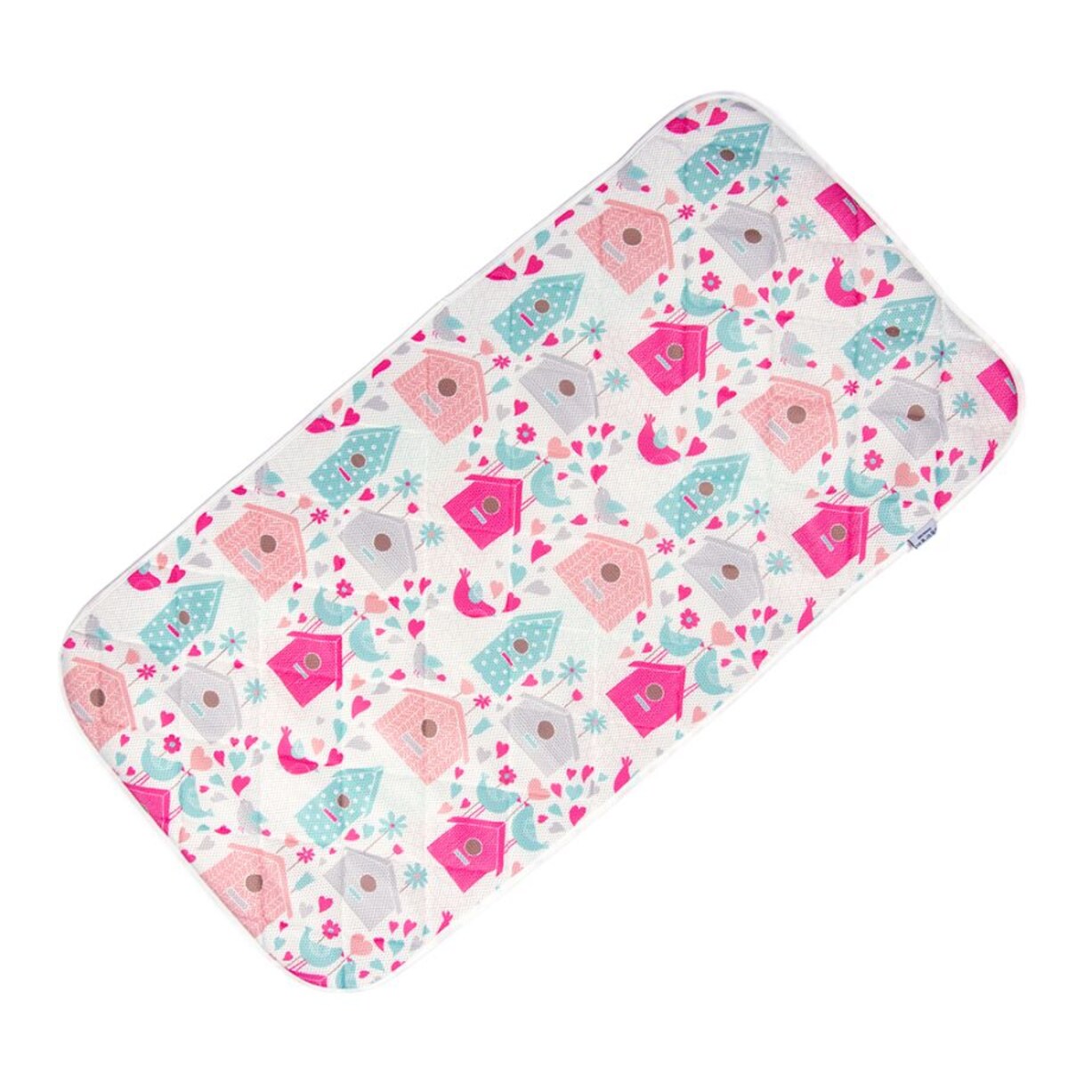 Top na materac 120x60 cm ochraniacz - DREAM Domki Różowe