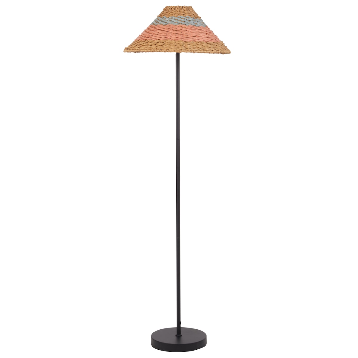 Lampa podłogowa KYOGA Papierowa plecionka Beżowy