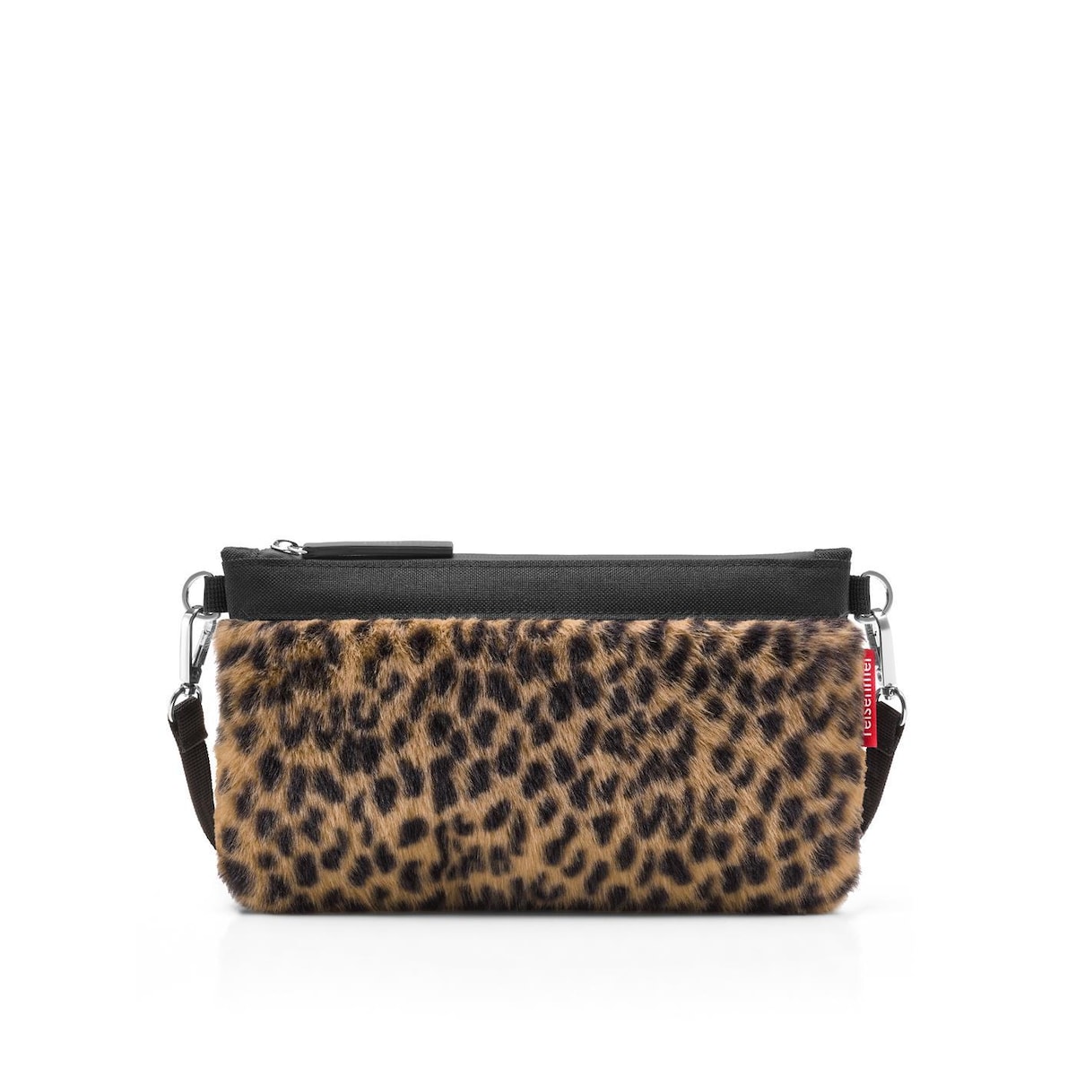 Torba MINI POUCH, leo fake fur